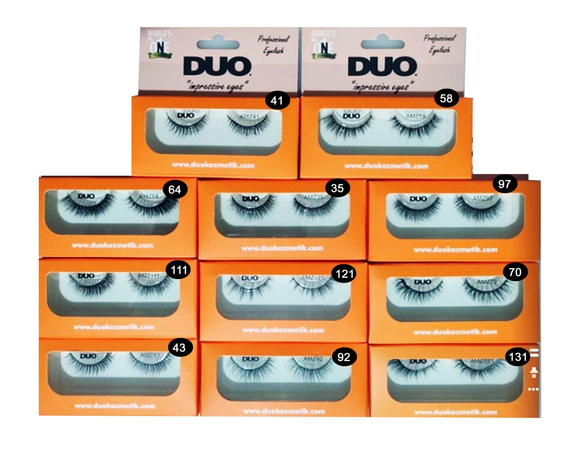 Duo Takma Kirpik AMZ131