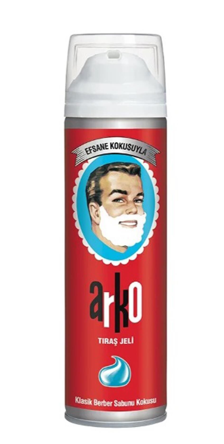 Arko 60. Yıl Özel Efsane Berber Sabunu Kokulu Tıraş Jeli 200 Ml 8690506565695