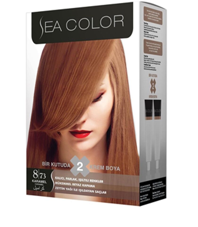 Sea Color Saç Boyası 8.73 Karamel