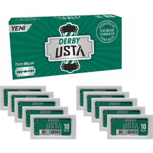 Derby Usta Tam Berber Jilet 10*10 100 lü Paket