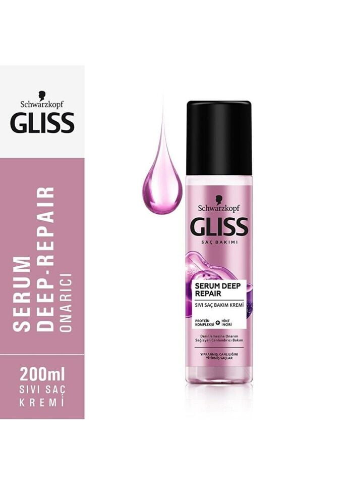 Gliss Sıvı Saç Kremi 200 ml Serum Deep Repair