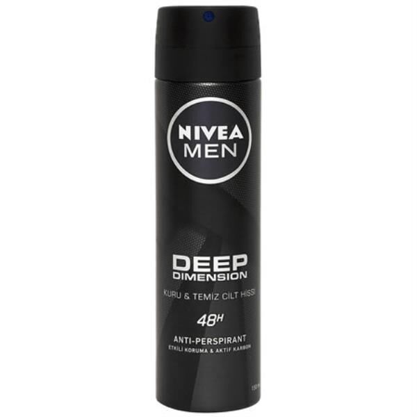 Nivea Deodorant Deep Dimension 150 ml Erkek Deodorant