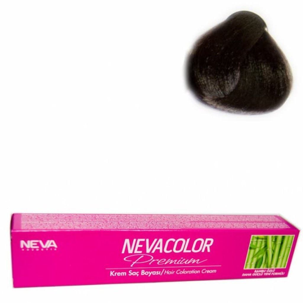Neva Color Tüp Saç Boyası 5.71 Küllü Kahve 50 Gr + Oksidan Sıvısı 50 Ml