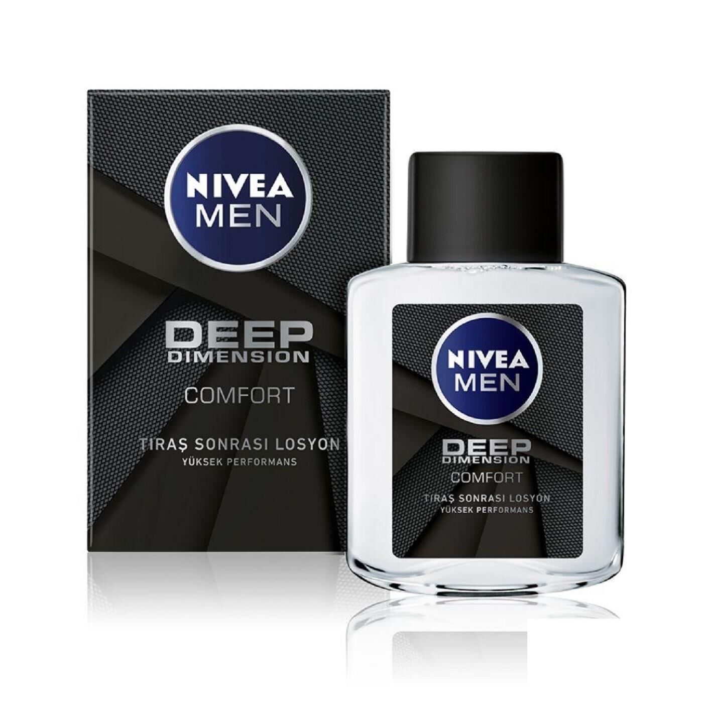 Nivea For Men After Shave Losyon Deep Dimension 100 Ml