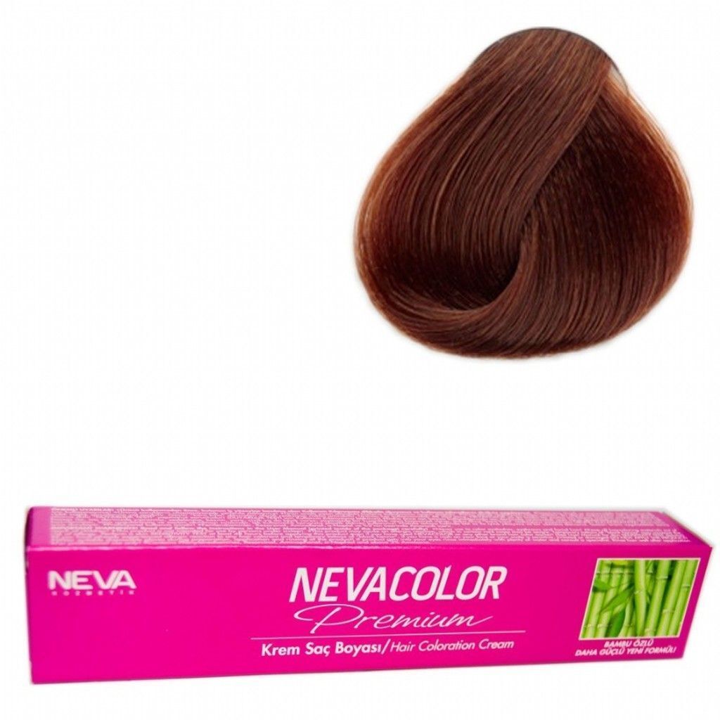 Neva Color Tüp Saç Boyası 6 Koyu Kumral 50 Gr + Oksidan Sıvısı 50 Ml