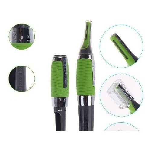 Micro Touch NAX Kaş, Ense Favori Burun Yanak Kıl Alma Makinesi Pilli