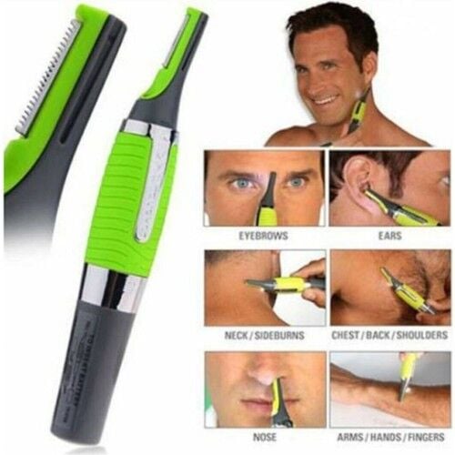 Micro Touch NAX Kaş, Ense Favori Burun Yanak Kıl Alma Makinesi Pilli