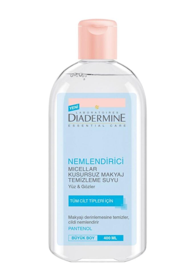 Diadermine Micellar Nemlendirici 400 ml Kusursuz Makyaj Temizleme Suyu