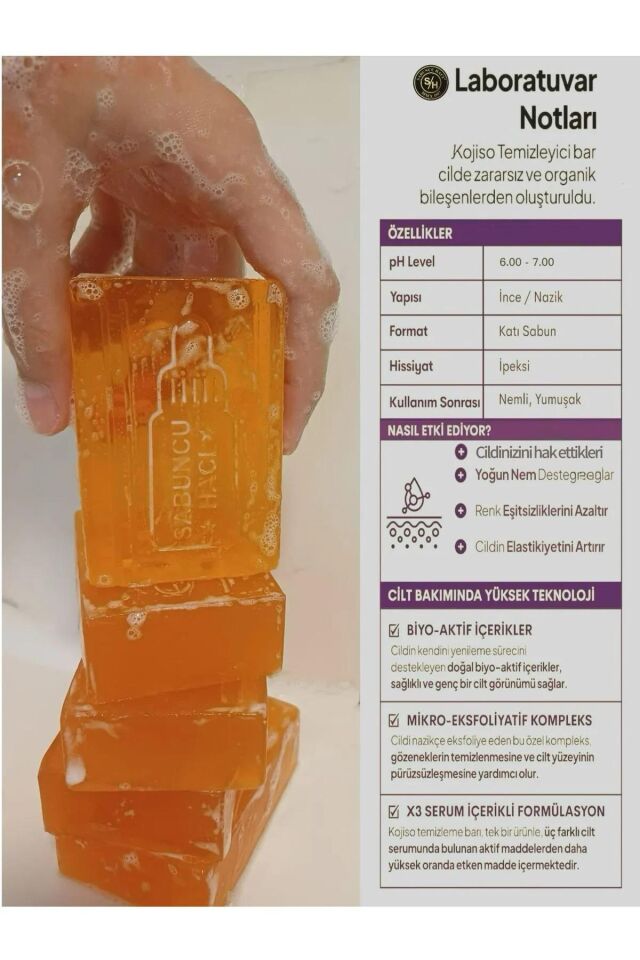 Sabuncu Hacı Kojik Asit Sabunu 120 Gr