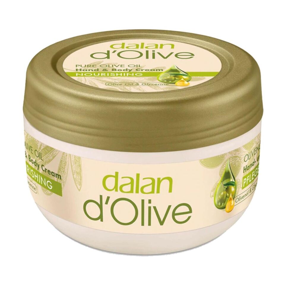 Dalan d Olive Doğal Zeytinyağlı Besleyici El ve Vücut Kremi 300 ml