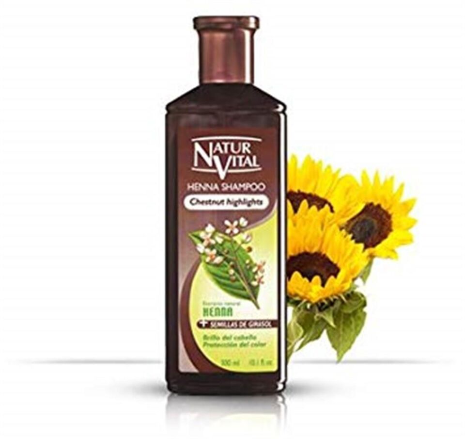 Natur Vital Henna Kumral Kahve Saçlar İçin Şampuan 300 ml