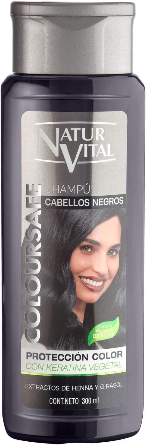 Natur Vital Siyah Renk Koruyucu Renkli Şampuan 300 Ml