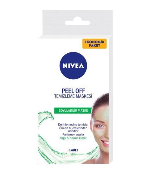 Nivea Peel Off Arındırıcı Temizleme Maskesi Ekonomik 6 x 5 ml