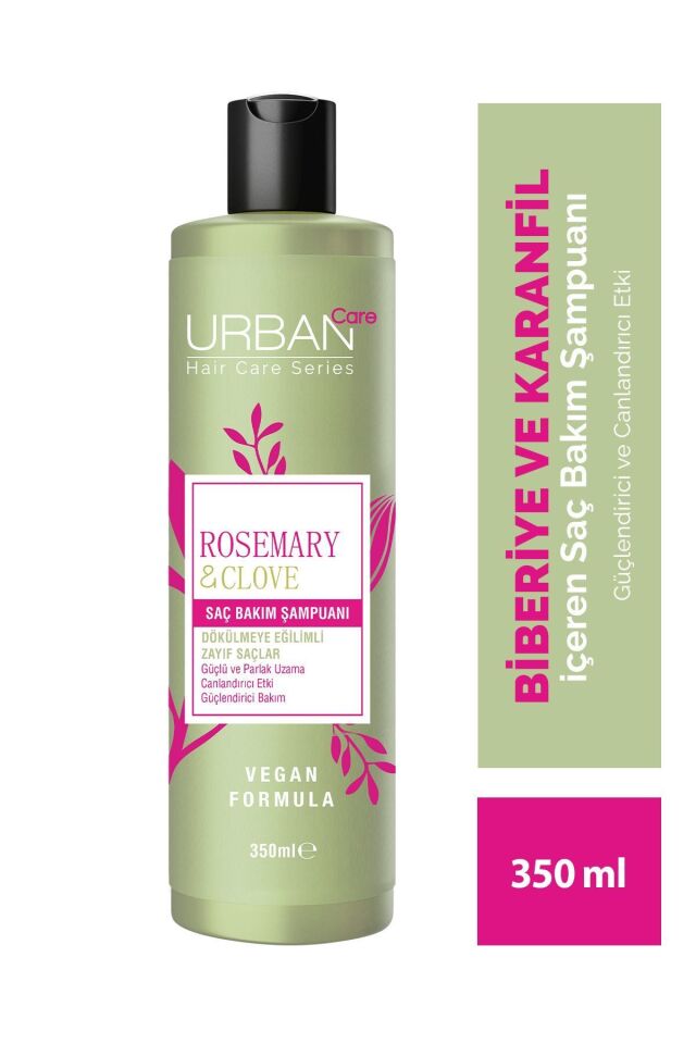 Urban Care Şampuan Biberiye ve Karanfil 350 Ml Canlandırıcı ve Güçlendirici