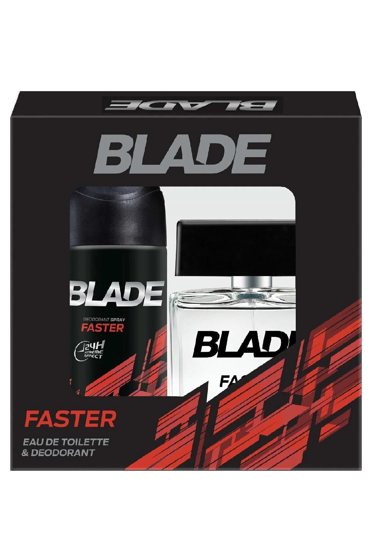 Blade Faster Set Edt 100 ML + Deodorant 150 Ml Erkek Parfüm Seti