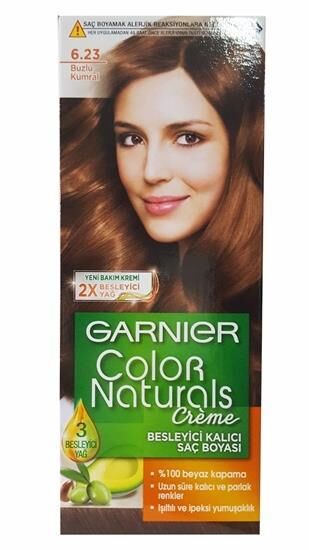 delist Garnier Color Naturals 6.23 Buzlu Kumral Saç Boyası