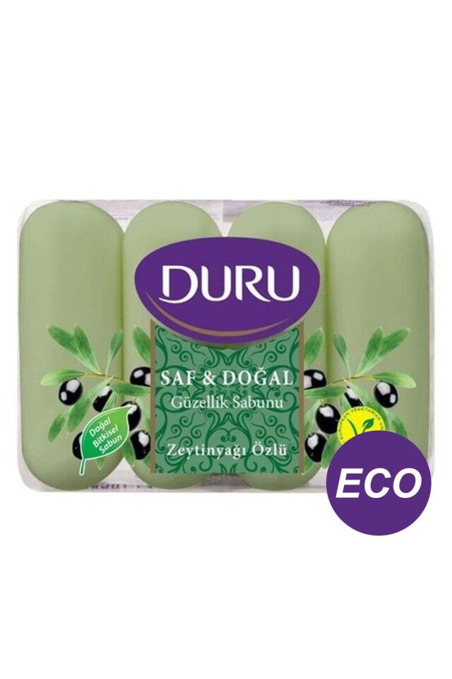 Duru Saf ve Doğal Güzellik Sabunu 4x70 gr Zeytinyağ Özlü