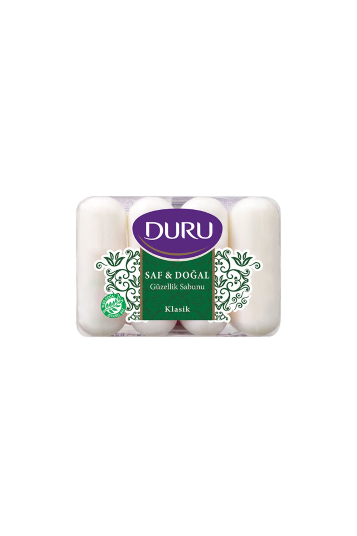 Duru Saf ve Doğal Güzellik Sabunu 4x70 gr Klasik