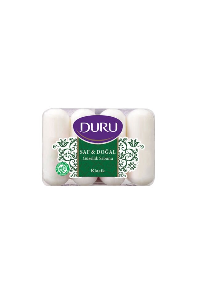 Duru Saf ve Doğal Güzellik Sabunu 4x70 gr Klasik
