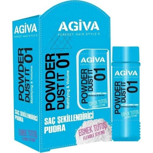 Agiva Güçlü Şekillendirme 01 Toz Wax 20 gr Esnek Tutuş Dolgun Görünüm