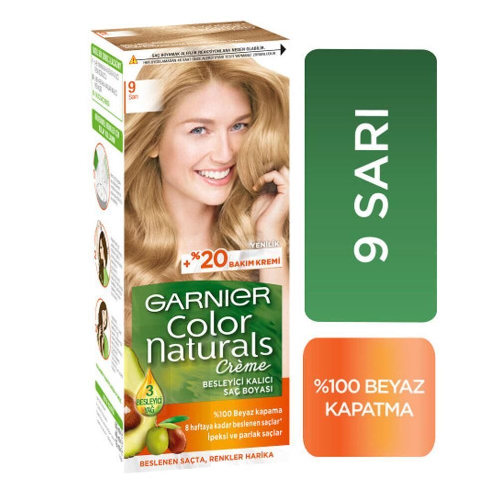 Garnier Color Naturals 9 Sarı Saç Boyası