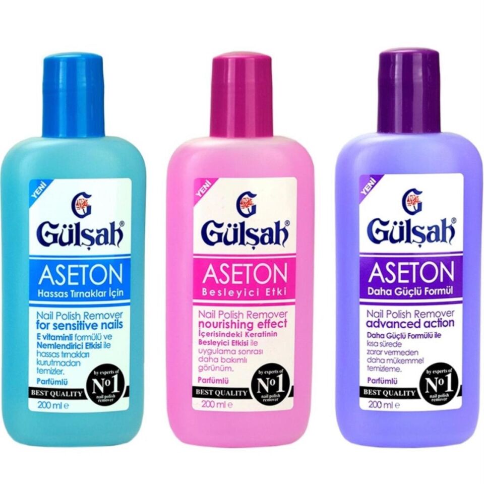 Gülşah ASETON 200 ML Hassas Besleyici