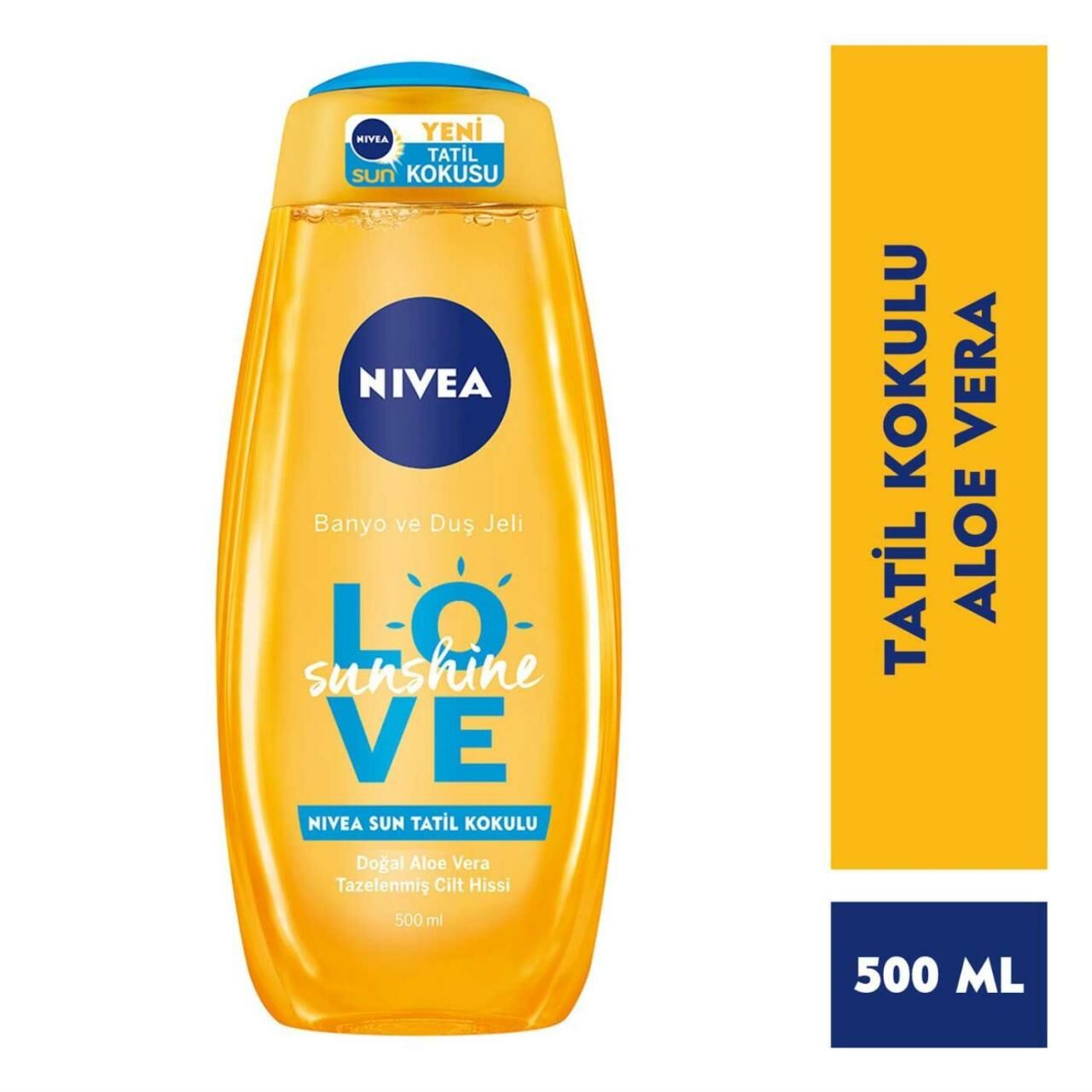 Nivea Love Sun Shine Banyo ve Duş Jeli 500 Ml Tatil Kokulu