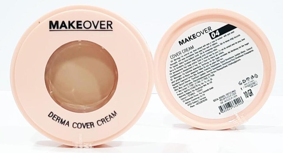 Makeover Derma Cover Cream 04  - Pata Krem Fondöten