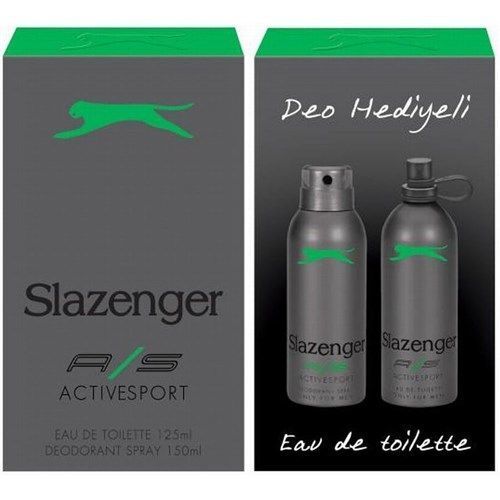 Slazenger Active Sport Yeşil Set 125ml Edt + Deodorant 150 ml