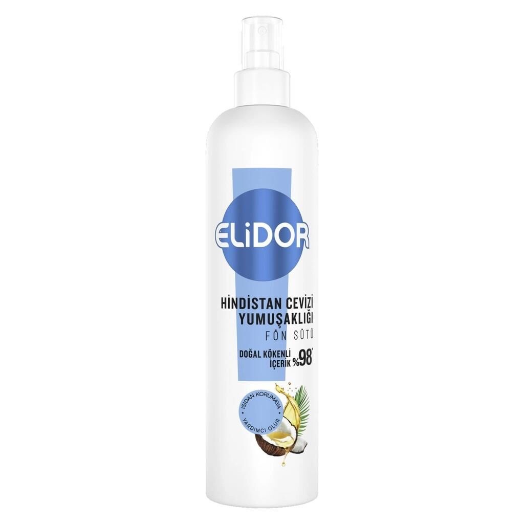 Elidor Sıvı Saç Kremi Hindistan Cevizi Yumuşaklığı Fön Sütü 190 Ml
