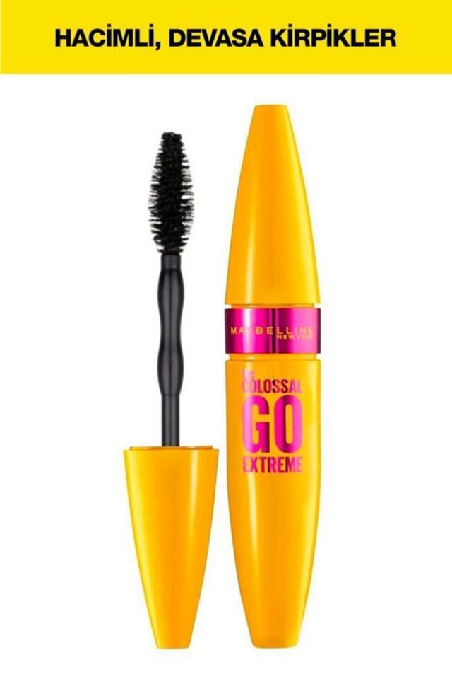 Maybelline Maskara Siyah Colossal Go Extreme Very Black Noir