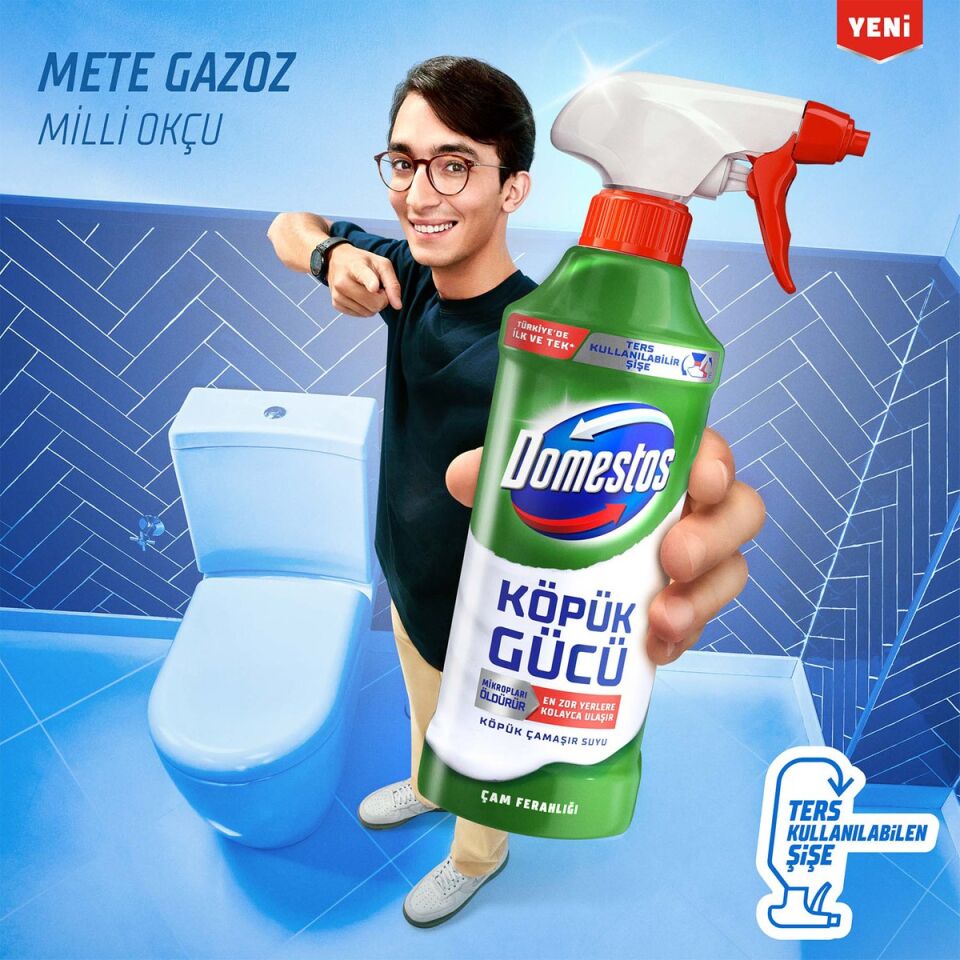 Domestos Köpük Gücü Köpük Çamaşır Suyu Çam Ferahlığı 450 Ml
