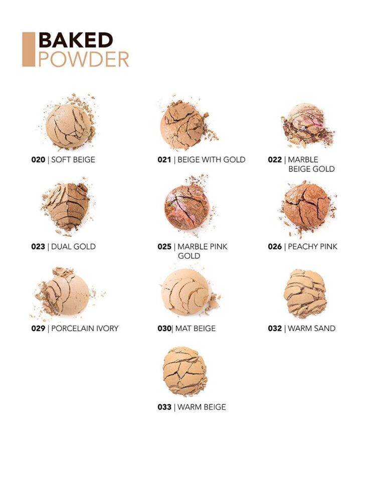 Flormar Terracotta Pudra 23 Işıltılı Dual Gold Pudra