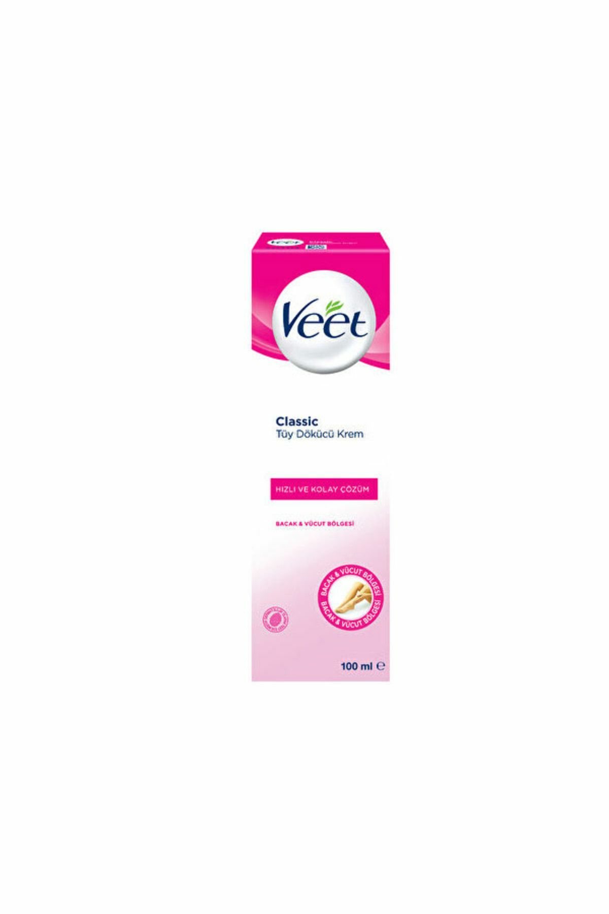Veet Tüm Ciltler İçin Tüy Dökücü Krem 100 Ml Classic
