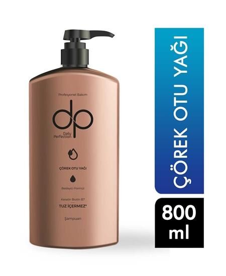DP Tuzsuz Şampuan Çörek Otu Yağı 800 Ml