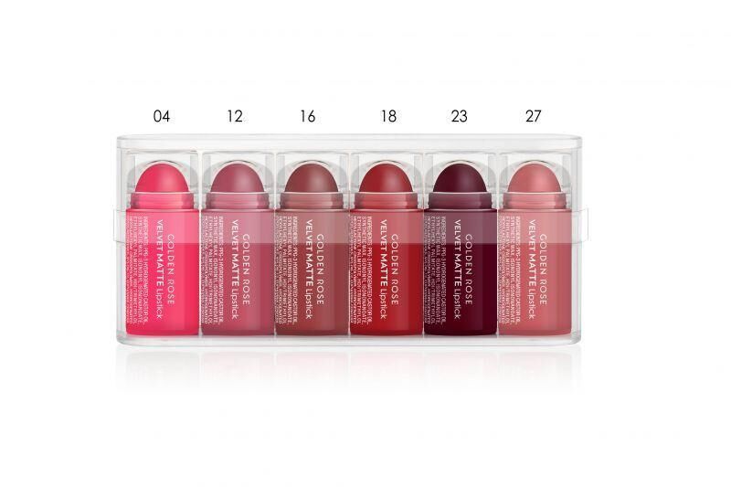 Golden Rose Velvet Lipstick Mini 6 Lı Kapsül Maxi No : 1