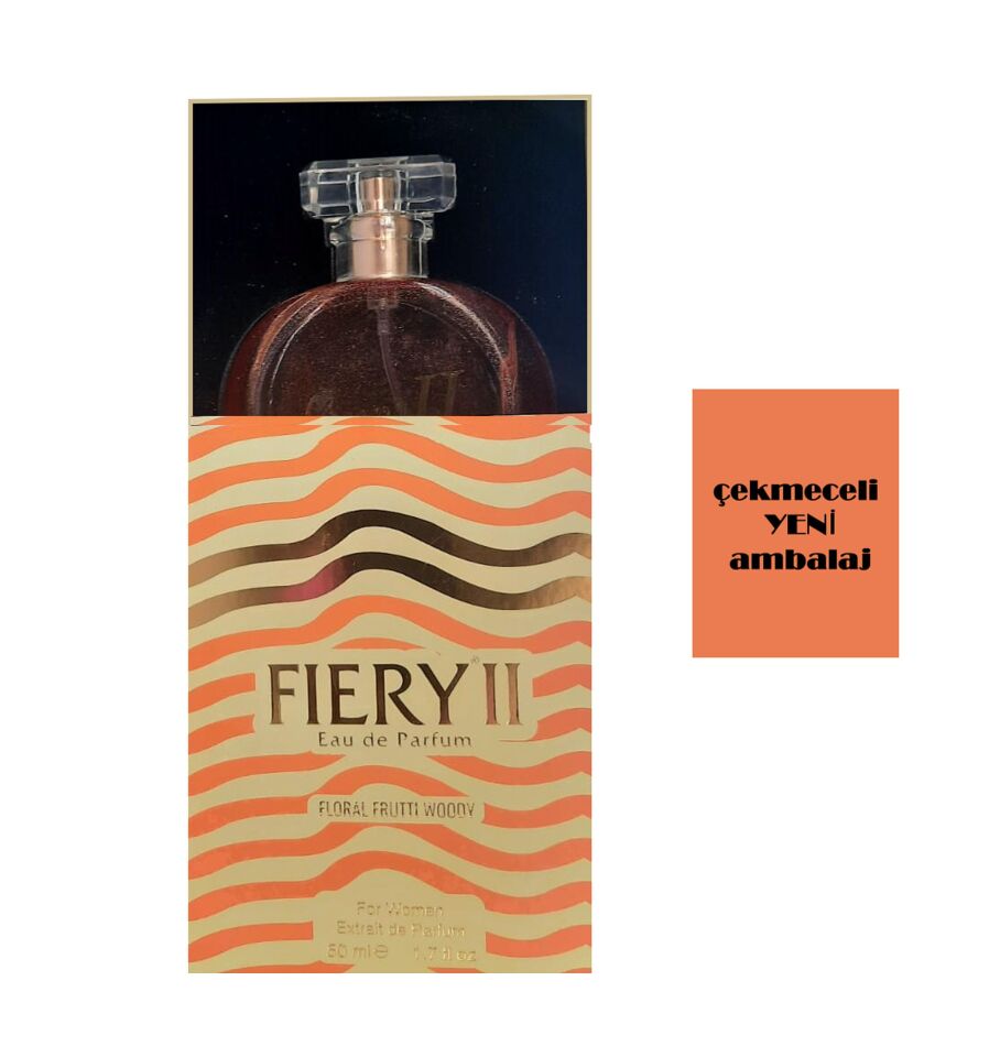 Akat Fiery 2 EDP Extrait 50 Ml Kadın Parfümü - Fiery II