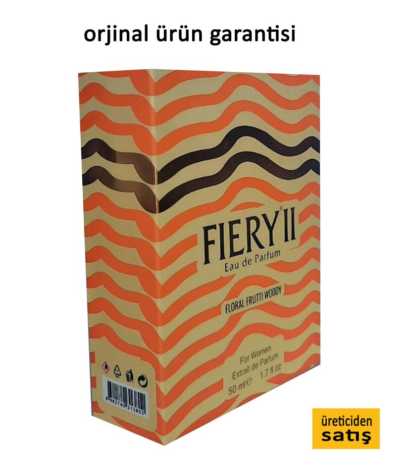 Akat Fiery 2 EDP Extrait 50 Ml Kadın Parfümü - Fiery II