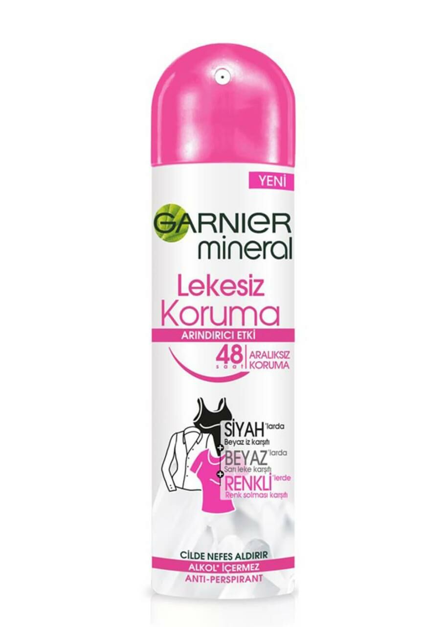 Garnier Deodorant Kadın 150 Ml Lekesiz Koruma Siyah Beyaz