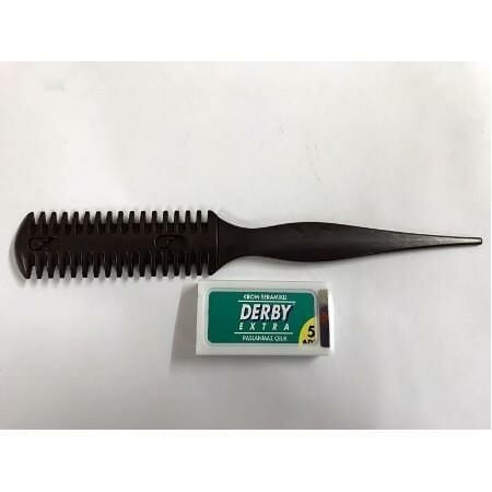 ZIROXI Saç Kesim Usturası + DERBY 5 li Jilet HEDİYE