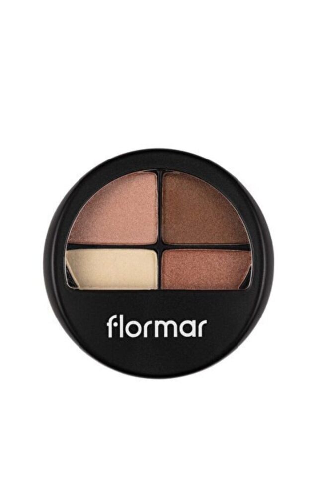 Flormar Quartet 4 lü Far Eye Shadow 401 Kahve Copper Dreams