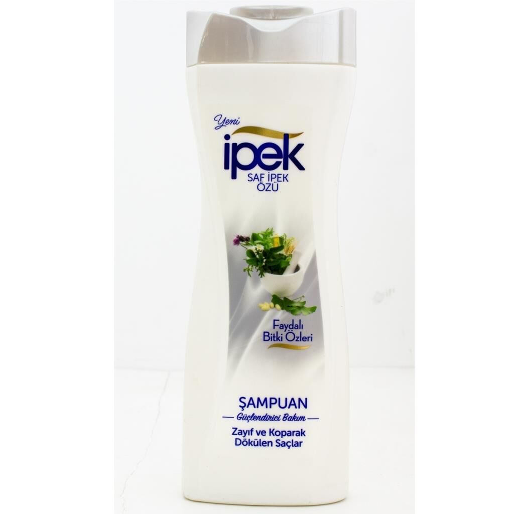 İpek Şampuan 600 ml Zayıf Ve Koparak Dökülen Saçlar Faydalı Bitki Özleri