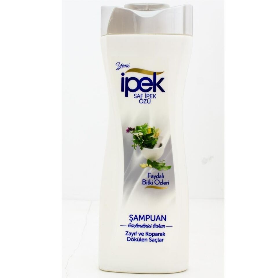 İpek Şampuan 600 ml Zayıf Ve Koparak Dökülen Saçlar Faydalı Bitki Özleri