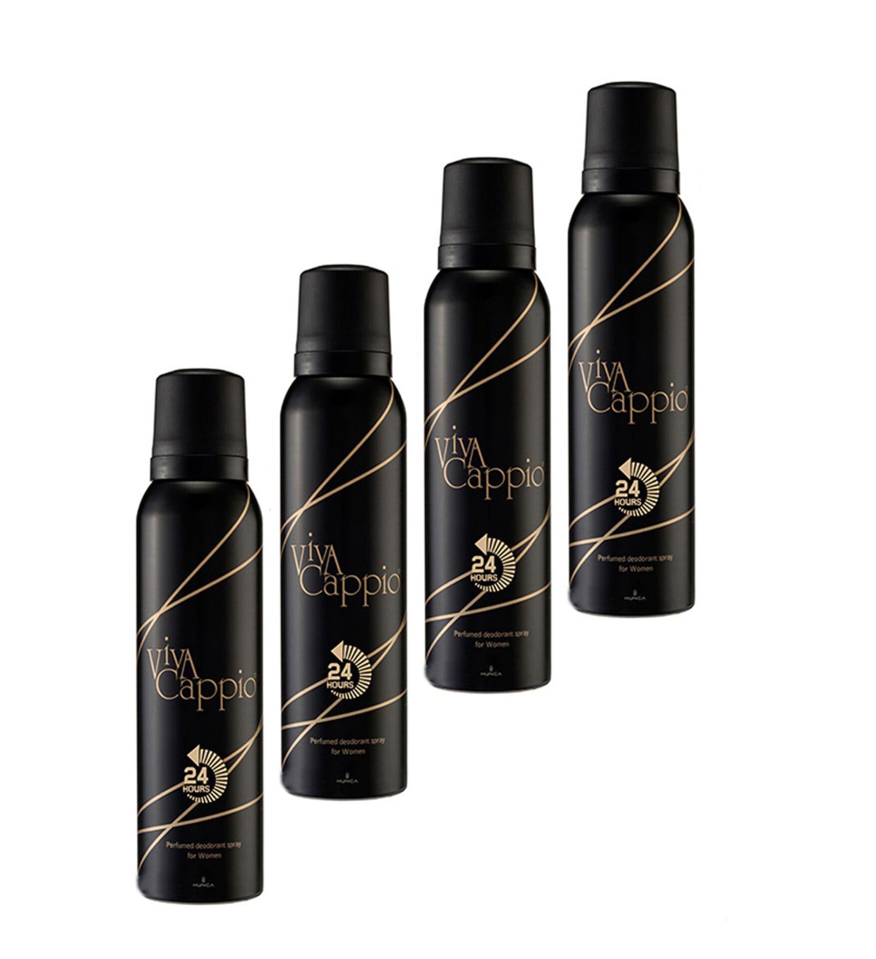 4 Adet Viva Cappio Classic Bayan Deodorant Sprey 150 Ml