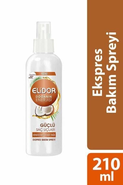 Elidor Sıvı Saç Kremi Güçlü Saç Uçları Hindistan Cevizi 210 ml Doğanın Enerjisi