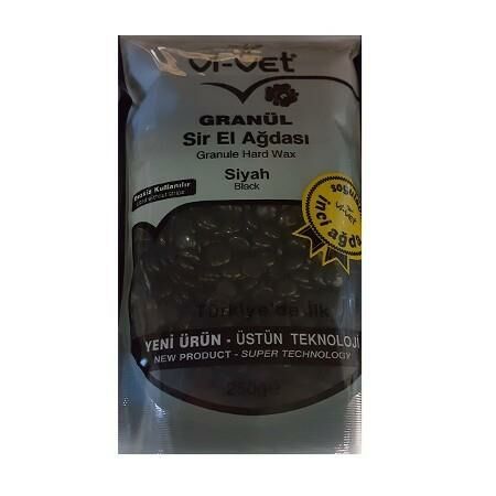 Vi-Vet Granül Sir Ağda 250ML Siyah Boncuk Ağda