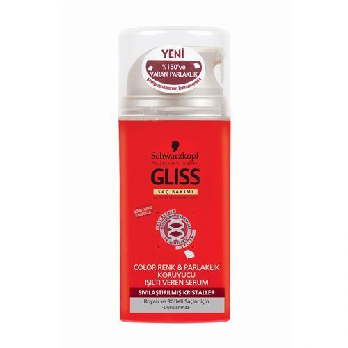 Gliss Serum Isıya Karşı Koruma Boyalı Saçlar 100ml - Durulanmayan