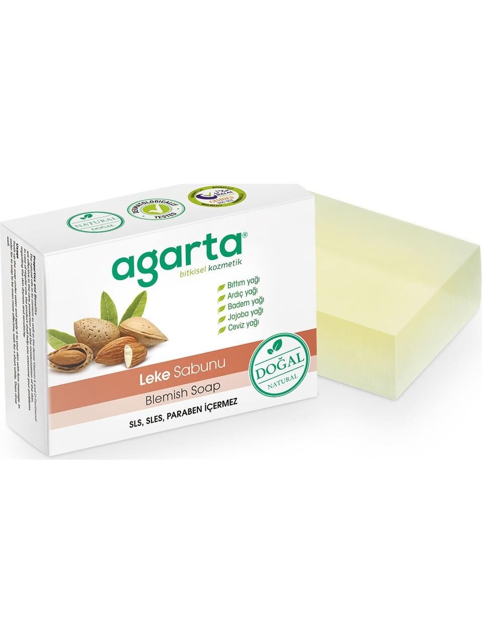 Agarta Katı Sabun 150 Gr Cilt Eşitleyici Leke Sabunu