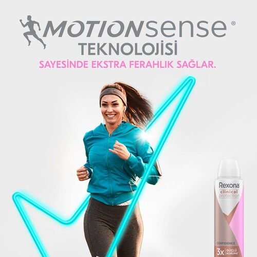 Rexona Deodorant Clinical Protection Confidence Kadın Sprey 150 ml