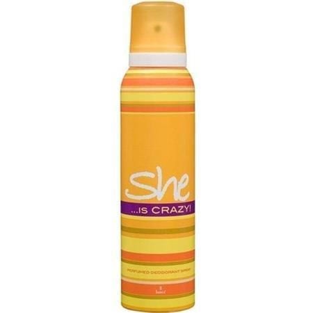 She Crazy Deodorant 150 ML Bayan Sprey